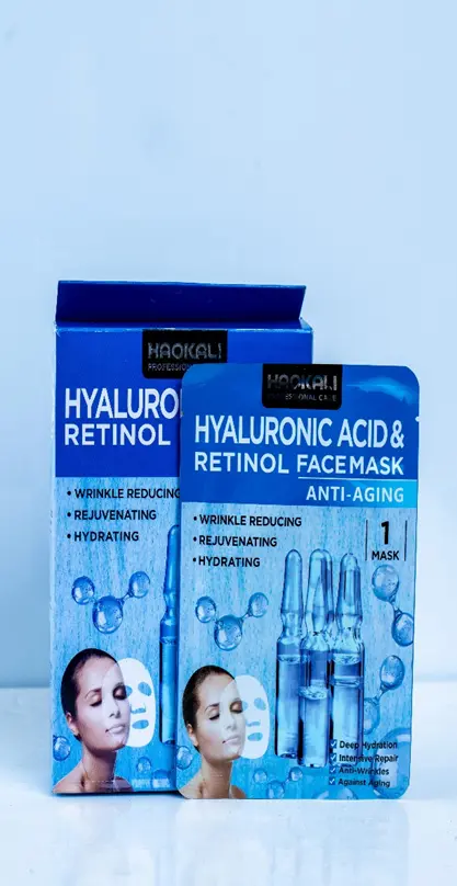 Hyaluronic Acid & Retinol (Face Mask Anti-aging) 