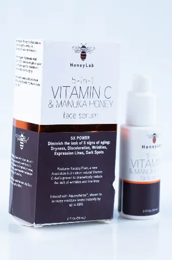 Honey lab  5- IN- 1 VITAMIN C & MANUKA  Honey  Face serum