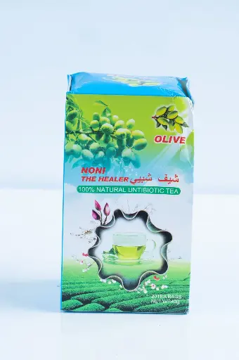 OLIVE NONI THE HEALER 100% NATURAL UNTIBIOTIC TEA 